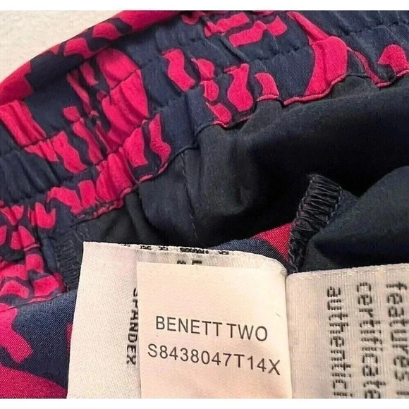 Diane Von Furstenberg Bennett Two Silk Pants Womens Size 4 Drawstring Pockets - Picture 5 of 12